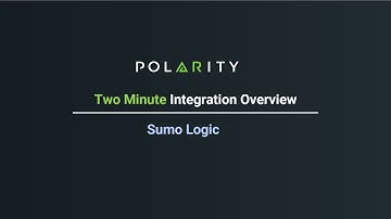 Two Minute Integration Overview: Sumo Logic