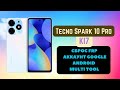 Tecno Spark 10 Pro (KI7). FRP! Сброс аккаунта google. Preloader mode. Android Multi Tool