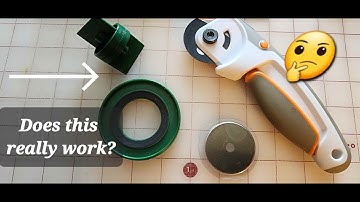 Rotary Blade Sharpener, Does It Really Work? Quilters Tool, Budget Friendly & Save Money Quiltiing