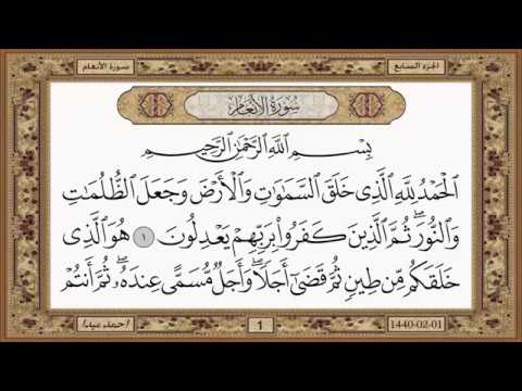 سورة الانعام للشيخ حسن صالح