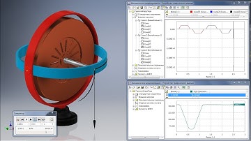 Gyroscope v.2 (Autodesk Inventor Dynamic Simulation)