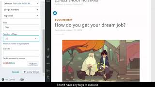 009 Add Widget Tag
