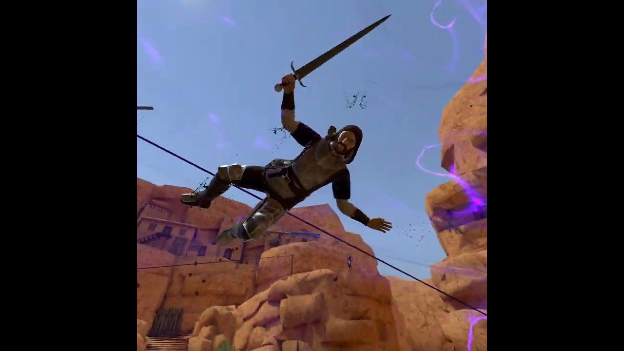 Blades&Sorcery Nomad Flash suit GameplayGravity powers YouTube