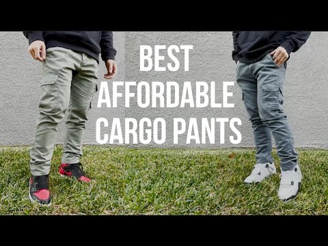 SingleRod Mens Multi Pockets Fashion Cargo Pants Men India | Ubuy