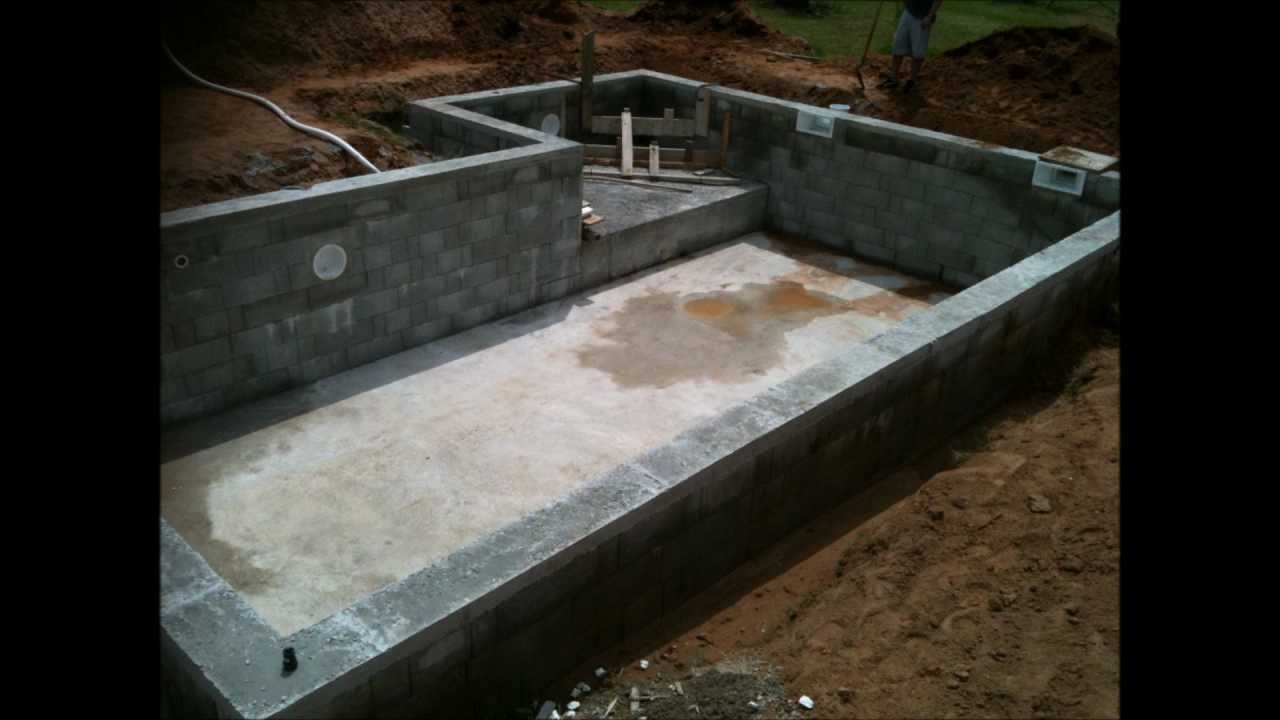 piscine beton tuto