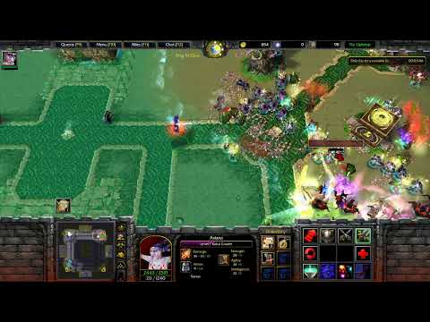 Warcraft III: TFT - (CUSTOM) 719 - Hero Push - Jednotky vs Hrdinové