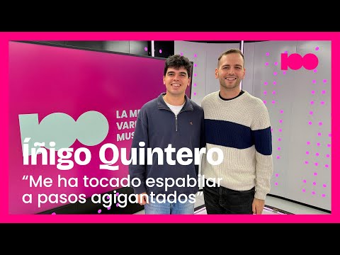 Íñigo Quintero presenta su nuevo disco en CADENA 100: "Me ha tocado espabilar a pasos agigantados"