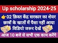 📢 यूपी छात्रवृत्ति 02 क़िस्त लेटेस्ट अपडेट्स 2024-25