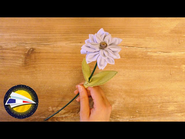 TUTORIEL, fleur en pot motif original, fleur matelassée sans couture ou  succulente, instructions pas à pas, fleur en tissu DIY -  France