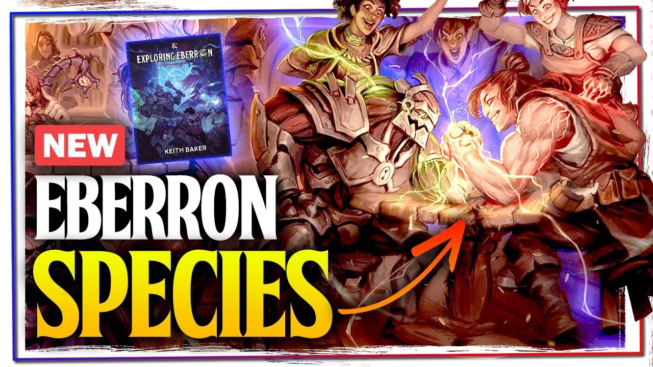 The NEW Exploring Eberron Species Updates the Old and Brings a lot of New