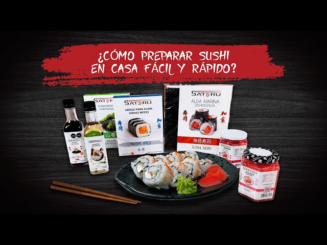 Kit para hacer sushi en casa (utensilios y trucos para que quede