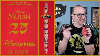 Disney Pin Unboxing ⚔ Mulan 25th Anniversary Mystery Pins ⚔ Sword Puzzle