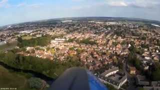 First test flight with the Mobius camera.