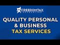 Freedomtax Accounting - Personal and Business Tax Return Preparation Service