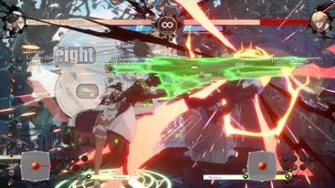 Guilty Gear -Strive-  Ramlethal midscreen wall break