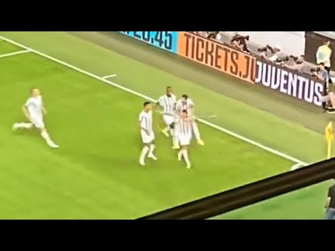 Di Maria goal Juventus vs Sassuolo