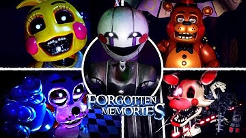 Forgotten Memories: Chapter 2 (part 1) - Full Gameplay (Night 1-3) Roblox
