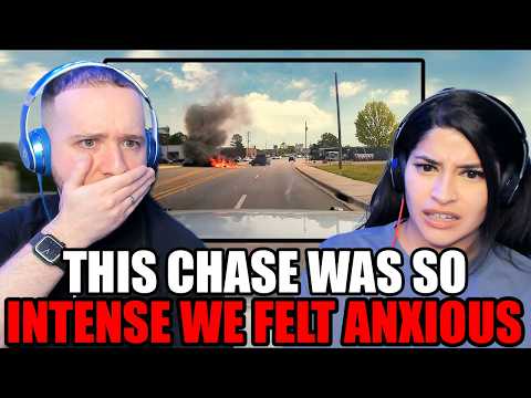 TRUE CRIME FANS FROM THE UK React to 128mph Police Chase Ends in Total Destruction
