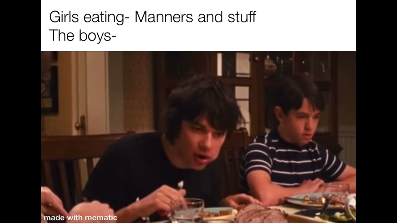 Rodrick Heffley eating meme - YouTube