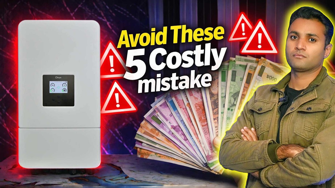 Best Hybrid Solar Inverter Buying Guide 2026 | Avoid These 5 Costly Errors