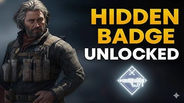 HIDDEN WARFARE BADGE Locked Heart | Delta Force