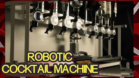 MIX MASTER ROBOTIC COCKTAIL MACHINE