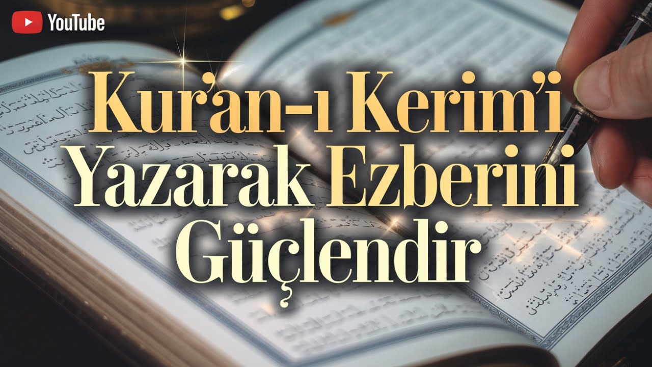 Gölgeli kuranı Kerim yazarak ezber sağlamlığı testi