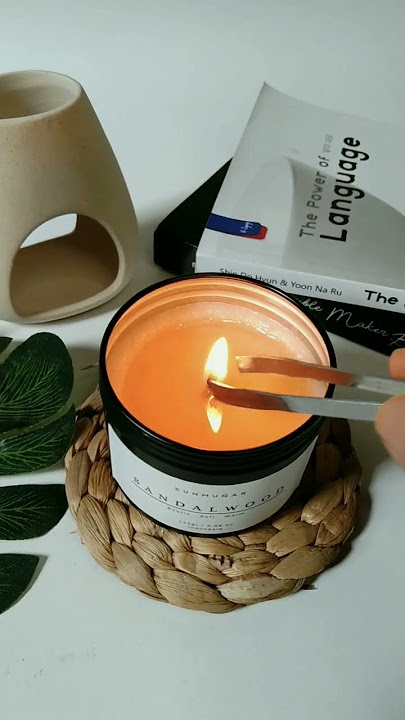 Cara mematikan lilin aromaterapi JANGAN DITIUP!!! #scentedcandle #lilinaromaterapi #candle