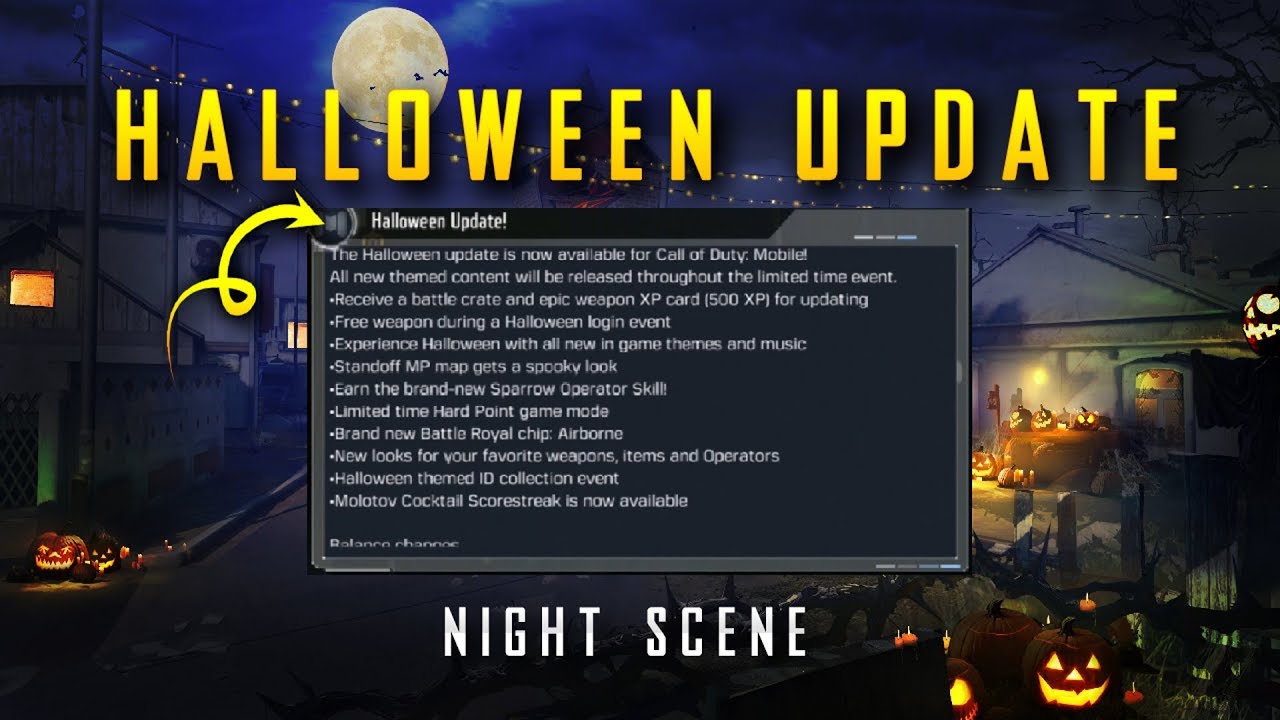 Call of Duty Mobile New Halloween Update || COD Mobile New ...