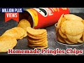 Homemade Pringles Potato Chips - CRISPY Instant Easy Recipe