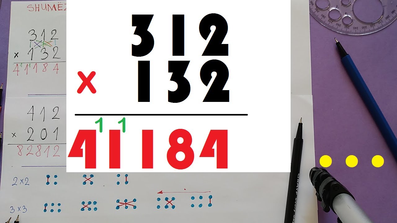 Shumëzo në QAST edhe Numrat 3 Shifror. - Trik Matematikor.