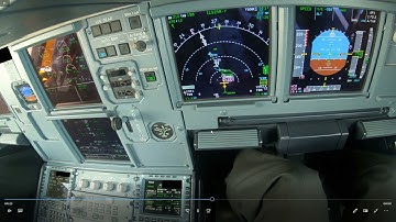 A320 Energy Management - VVTS, correct descent and approach example