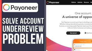 Payoneer Account Under Review Problem (2025)