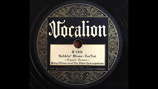 Video thumbnail of "Sobbin' Blues - King Oliver & His Dixie Syncopators (1927)"