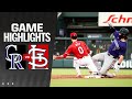 Rockies vs. Cardinals Game Highlights (6/7/24) | MLB Highlights