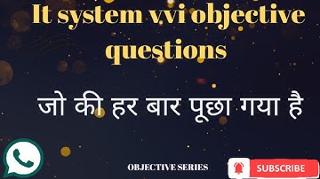 polytechnic second semester it system objective question #sbte #biharpolytechnic