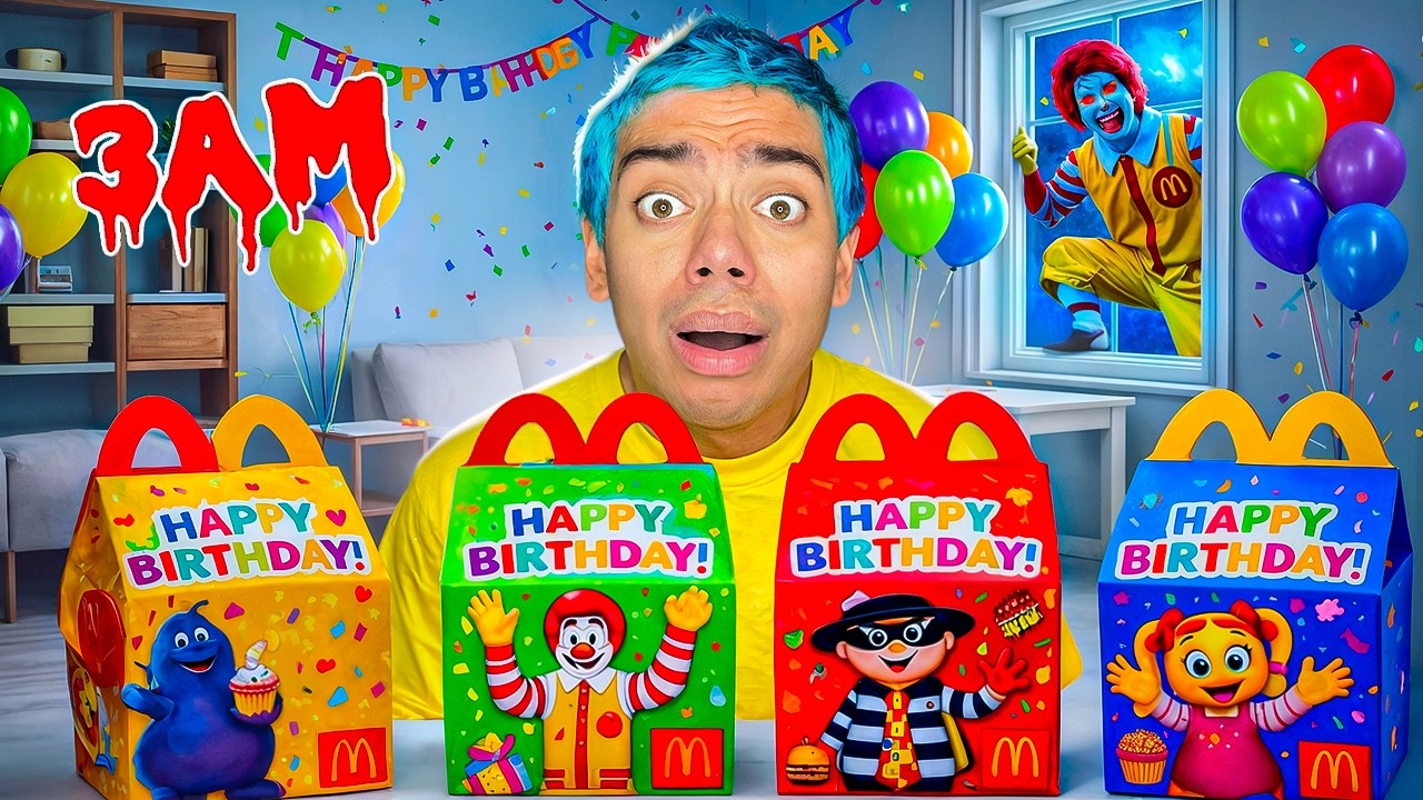 DO NOT ORDER CURSED BIRTHDAY HAPPY MEAL FROM MCDONALDS AT 3AM!!