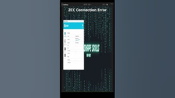 ZCC Connection Error #shapeskills @shapeskills