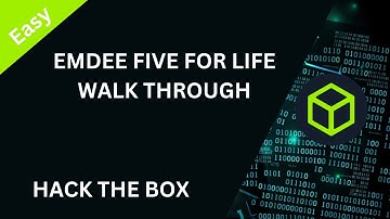 HackTheBox - Emdee Five for Life challenge walk through