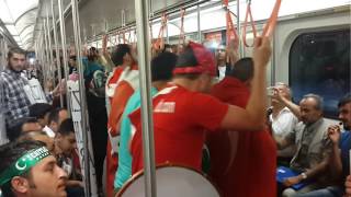 Siraceddin İlahi Grubu  Metroda Zikir Resimi