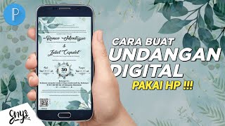 How to Create a Digital Wedding Invitation in PixelLab | JPEG/PNG Format