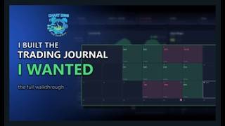 I BUILT the trade journal I couldn't find — Chart Ding walkthrough.