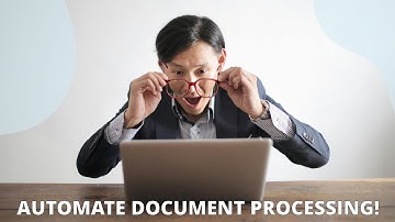 How to AUTOMATE Advanced Document PROCESSING using AI!