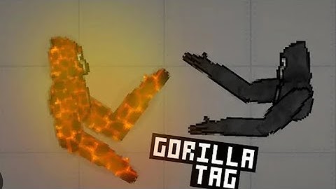 How I made beach from gtag into melon playground  part 1#gorillatag #melonplaygroud #gtag