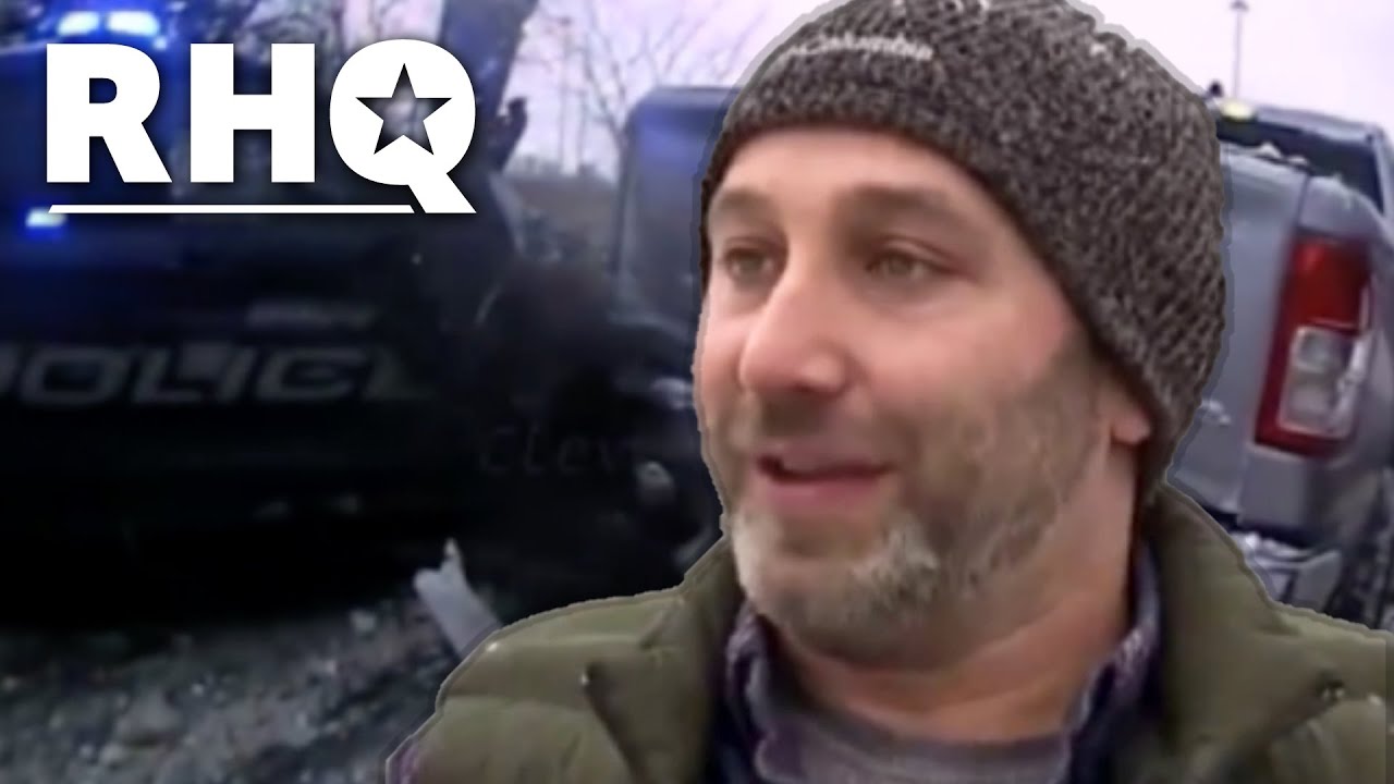 Cop Carelessly Crashes Into Truck And This Is What Happened Next - YouTube