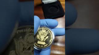 2009 President Barack Obama commerative medallion 2009 President Barack Obama commerative medallion