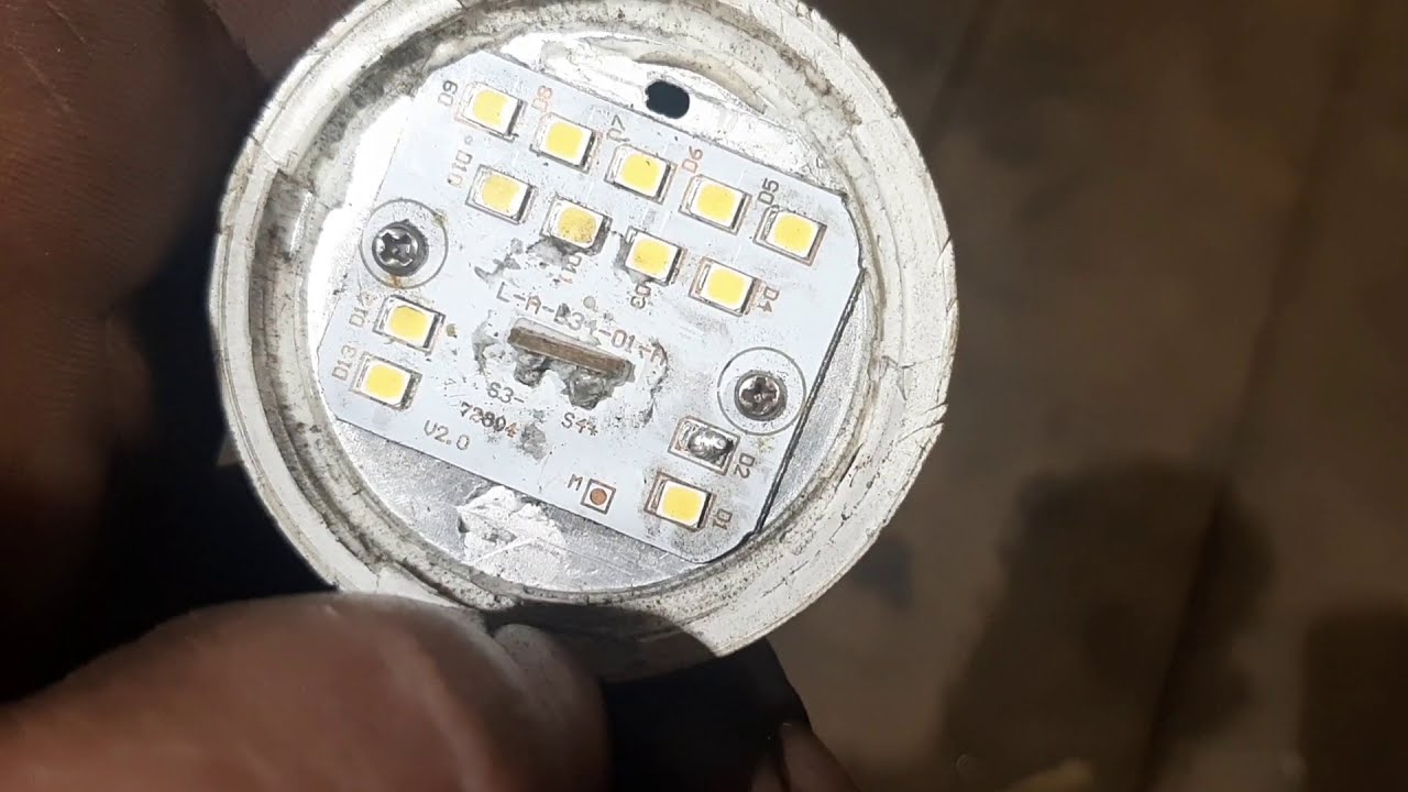 Ошибка светодиодных ламп