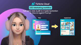 Full Meta Ads Audit to Campaign Execution in One AI Agent Prompt (TicNote Cloud Marketing Workflow)