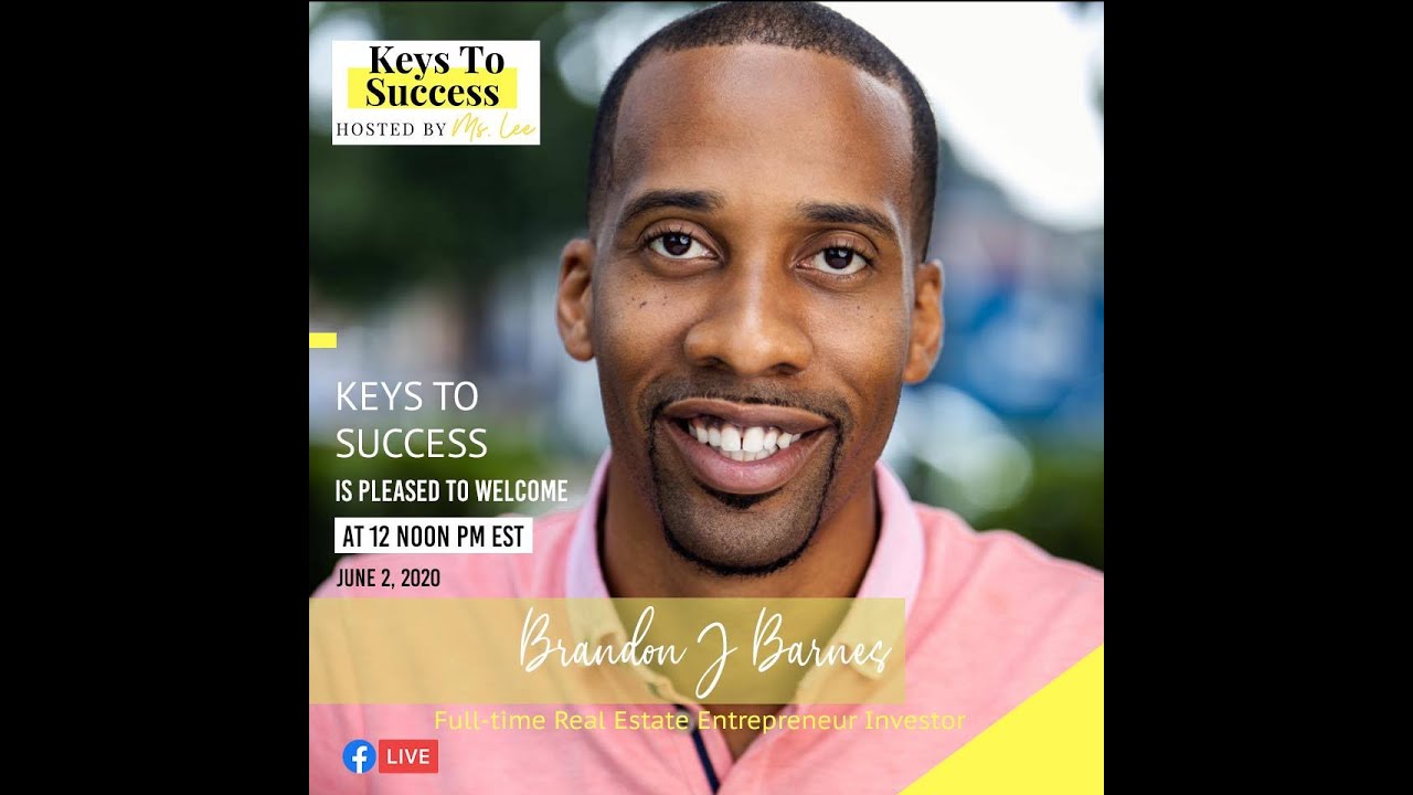 Keys To Success Show Live with Brandon Barns - YouTube