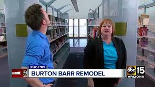 Renovations coming along at Burton Barr library in Phoenix